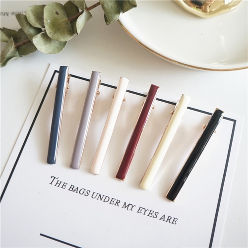 1PC Fashion Women Colorful Solid Metal 6 CM Thick