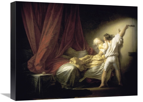 Global Gallery GCS-277591-22-142 22 in. Lock Le Verrou Art Print - Jea