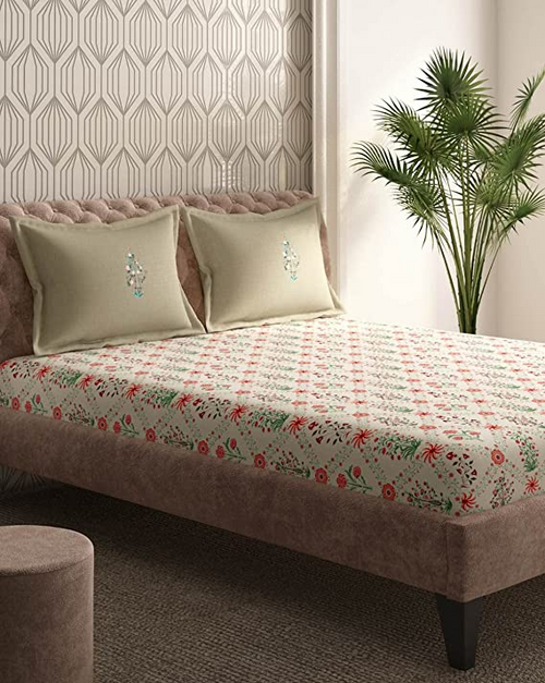 Portico New York Shalimaar Double Super King Size Bedsheet 