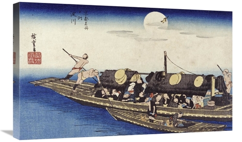 Global Gallery GCS-266554-30-142 30 in. Yodo River Art Print - Hiroshi