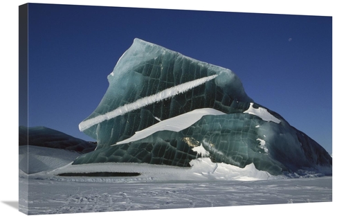 Global Gallery GCS-453513-2030-142 20 x 30 in. Iceberg Trapped in Sea 