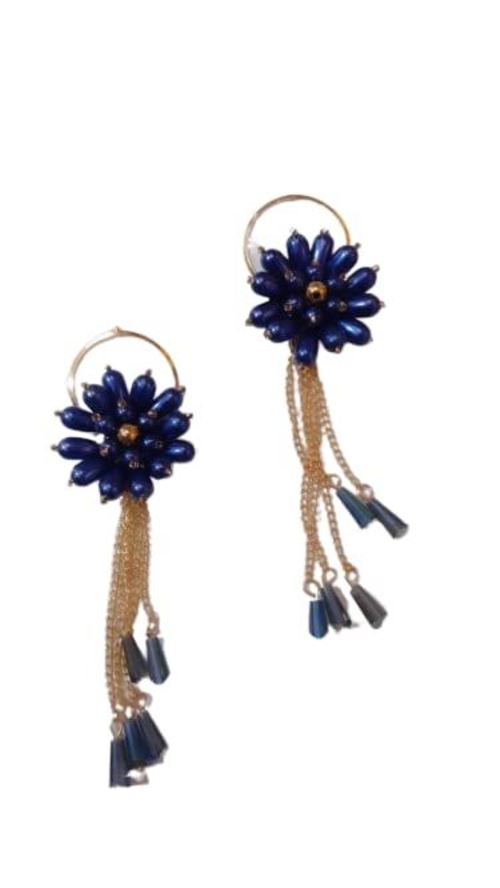 Fashion Earrings for Woman & Girls (Blue)