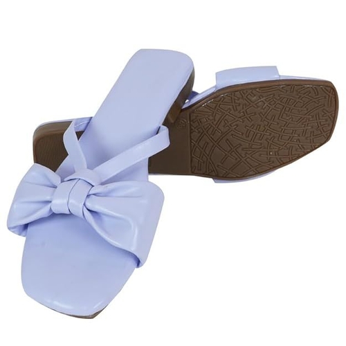Casual Bow Flip Flops Slippers For Girls & Women (Size-38)