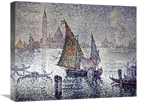 Global Gallery GCS-280061-22-142 22 in. Venice - The Green Sail Art Pr