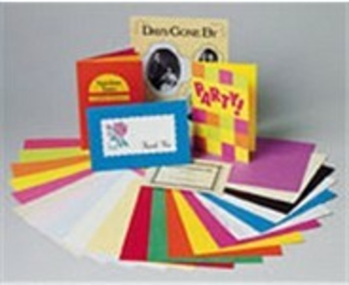 Pacon 1245R Array Card Stock - Marble Assorted