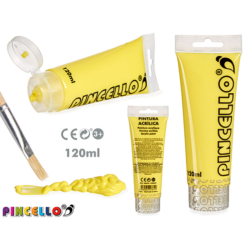 Acrylic paint Yellow 120 ml