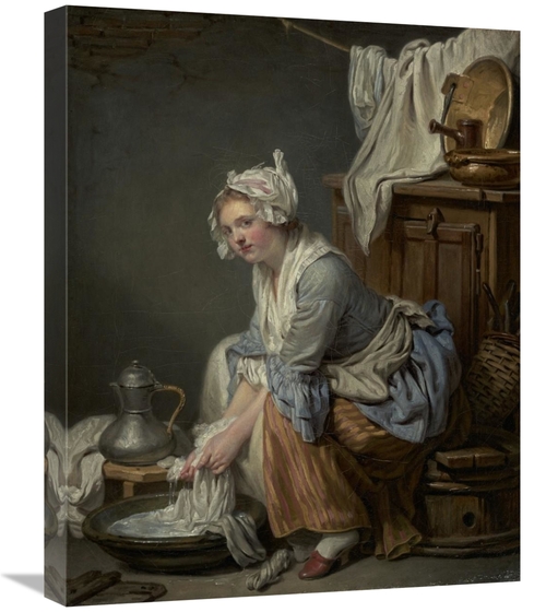 Global Gallery GCS-460055-2024-142 20 x 24 in. The Laundress - La Blan