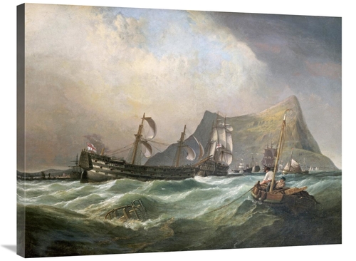 Global Gallery GCS-267330-36-142 36 in. Neptune, Towing the Victor