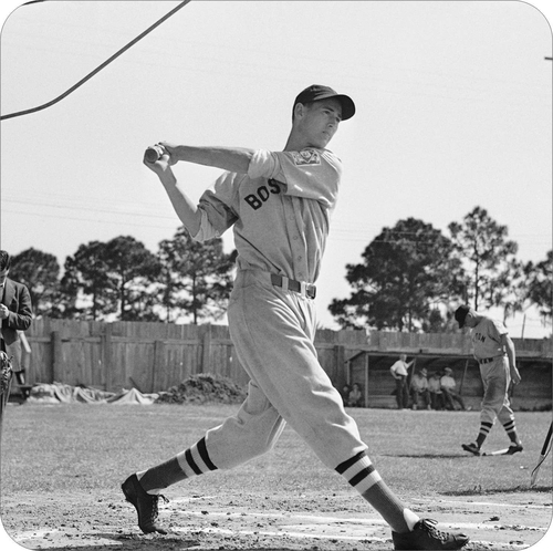 3 Inch Cloth Patch Ted Williams Spring Training 1939