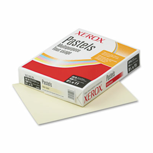 Xerox 3R11056 Multipurpose Pastel Paper- 20lb- Letter- Ivory- 500 Shee