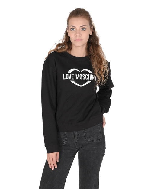 Love Moschino Womens Sweatshirt W 6 306 55 M 4055 C74 BLACK