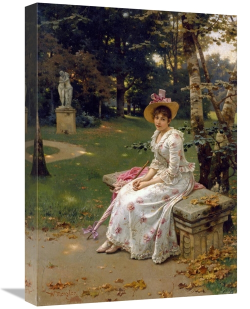 Global Gallery GCS-268298-22-142 22 in. Garden Remembrances Art Print 