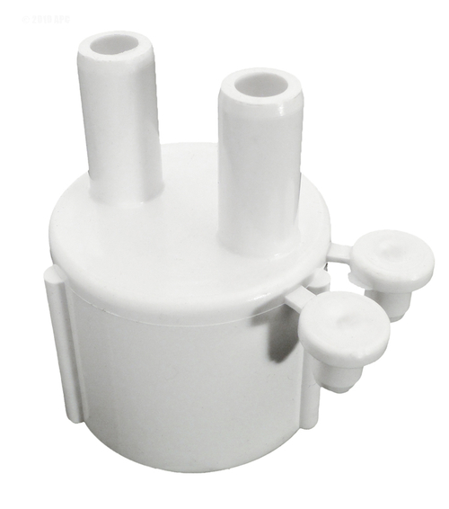 Waterway WW6724020 Manifold 1 in. Socket x Two 0.38 in. Barb Ports wit