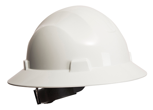 Portwest PS56WHR Full Brim Premier Hard Hat, White