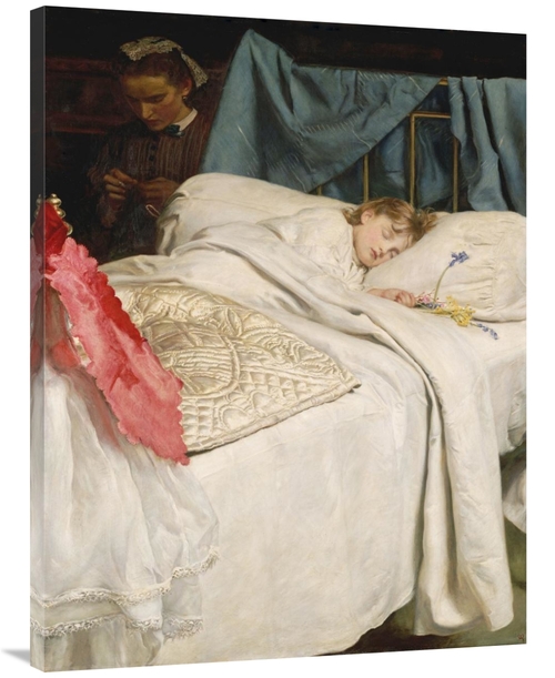 Global Gallery GCS-266880-40-142 40 in. Sleeping Art Print - John Ever