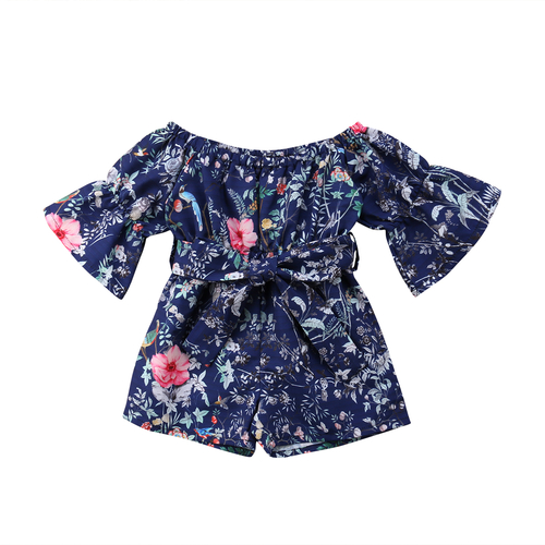 Newest Style Floral Summer Toddler Kids Baby