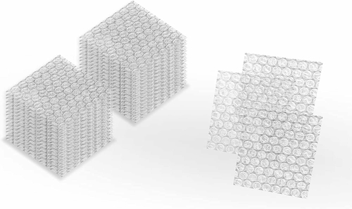 Bubble Out Bags 3.5 x 4 Inch Size. Pack of 50 Bubble Pouches 3" 1/2 x