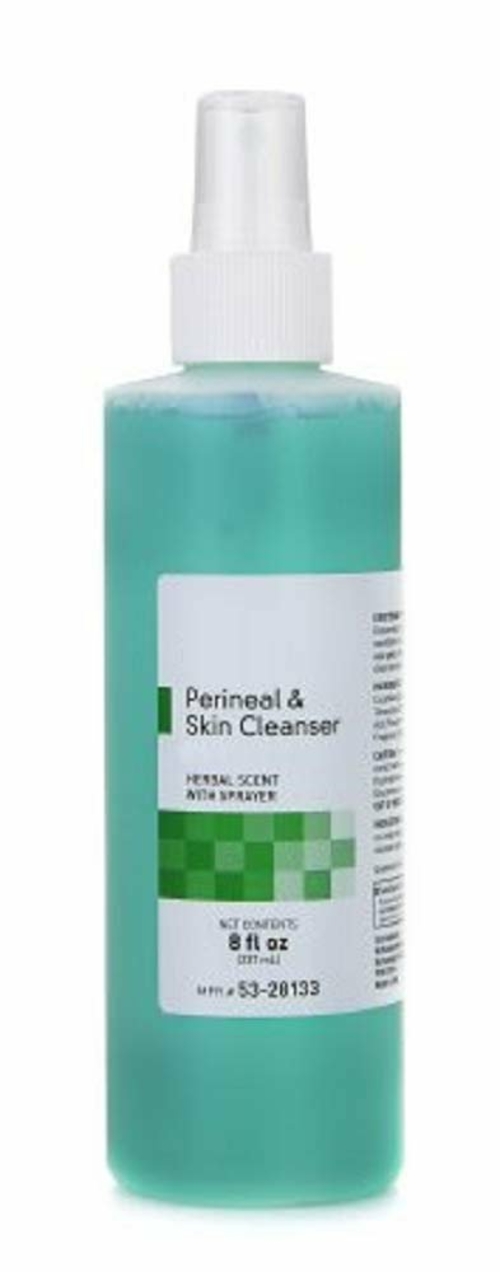 McKesson Pack of 48 Rinse-free Perineal Wash Gentle Skin Cleanser with