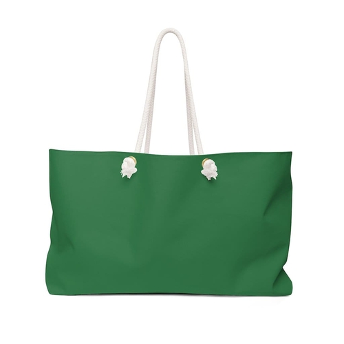 Dark Green Handbag - Weekender Tote Bag