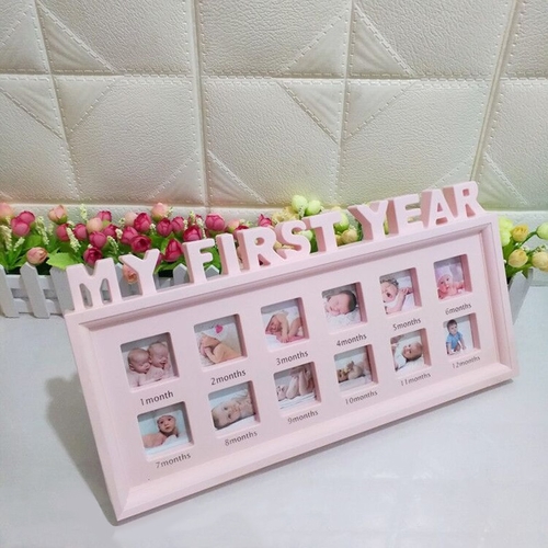 Creative DIY 0 12 Month Baby "MY FIRST YEAR"