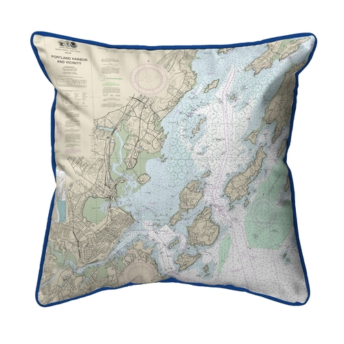 Betsy Drake SN13292PL Portland Harbor & Vacinity, ME Nautical Map 