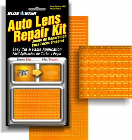 Blue Star 661 Auto Lens Repair Kit- Amber Textured