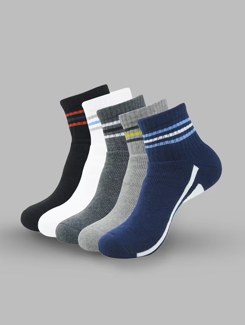 Men cotton ankle length socks coMbo 3 Pairs