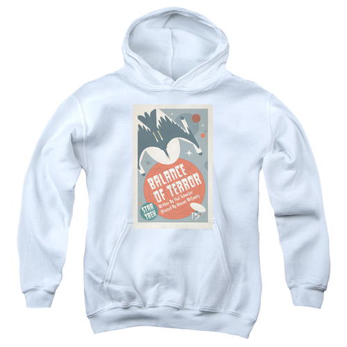 Trevco CBS1951-YFTH-4 Star Trek & Tos Episode 14 Youth Pull-Over Cotto