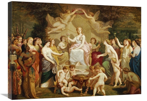 Global Gallery GCS-268382-30-142 30 in. An Allegory of Spring Art Prin