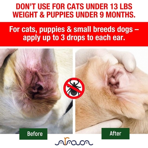 Arava Natural Ear Mite Treatment   for Dogs & Cats   Pet Ear Mites
