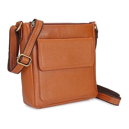 Genuine Leather Crossbody Sling Bag For MEN & Women