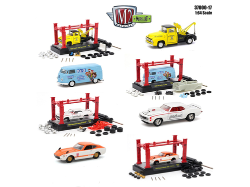 Model Kit 4 pieces Set Release 17 1/64 Diecast Model Cars by M2