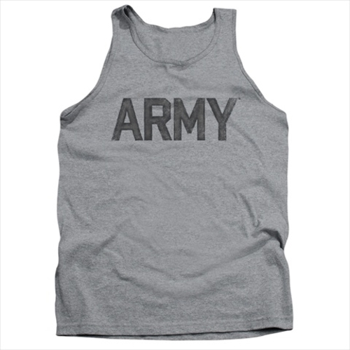 Army-Star - Adult Tank Top, Athletic Heather - Large