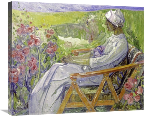 Global Gallery GCS-268692-30-142 30 in. in the Garden Art Print - Emil