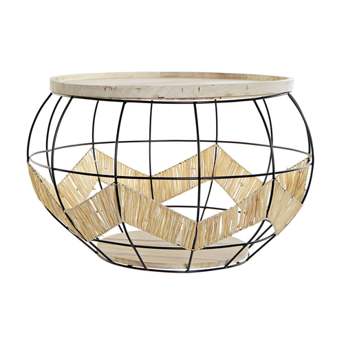 Centre Table DKD Home Decor Wood Metal 53 x 53 x 35,5 cm