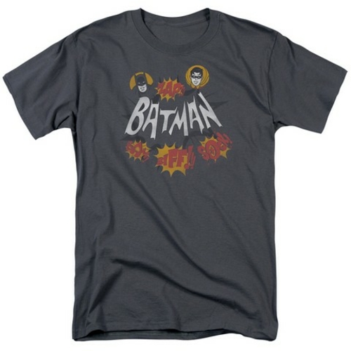 Trevco Batman Classic Tv-Sound Effects - Short Sleeve Adult 18-1 Tee -