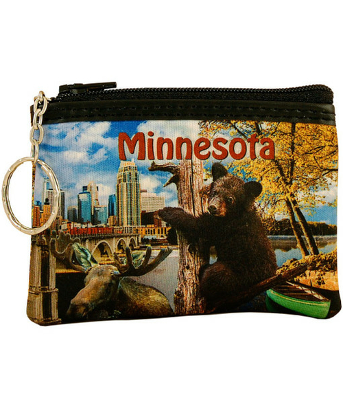 Americaware SPMNN01 Minnesota Full Color Coin Purse