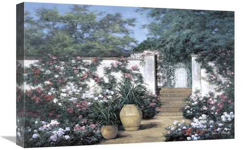 Global Gallery GCS-393937-1624-142 16 x 24 in. Jardin De Fleur Art Pri