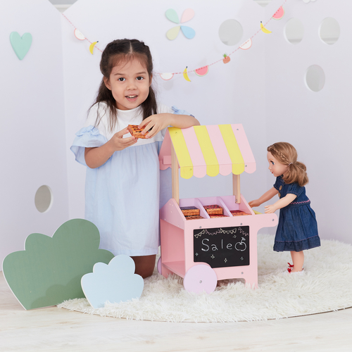 Olivia's Little World Doll Wooden Desert Cart