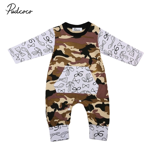 Newborn Infant Toddler Baby Boy Girl Kids Camo