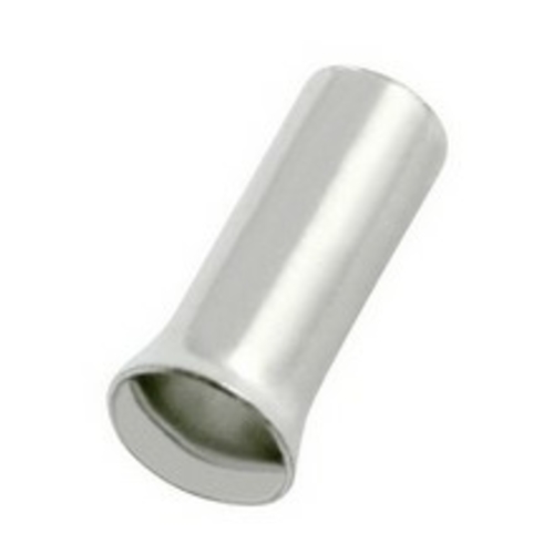 Morris 12900 Non-Insulated Ferrule, 2 AWG, 0.984 in.