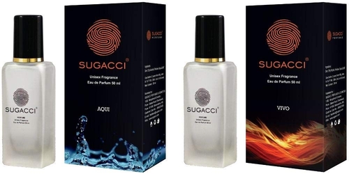 S SUGACCI Vivo Aqui - Perfume for Men and Women - Eau de Parfum - 10 x