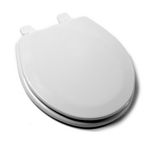 Plumbing Technologies 1F1R3-04 Deluxe Molded Round Wood Toilet Seat- C