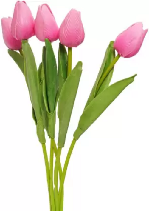 Decorative Artificial Tulips Flower for Vase Pot Home Decor