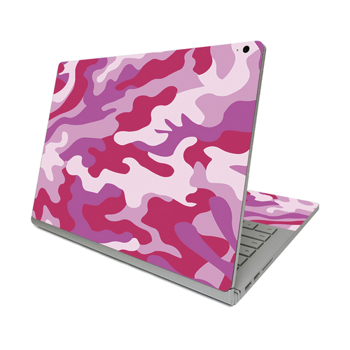 MightySkins MISURF31320-Pink Camo Skin for Surface Book 3 13.5 in. 202