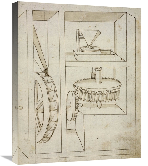 Global Gallery GCS-455002-2024-142 20 x 24 in. Folio 40 - Mill with Ov