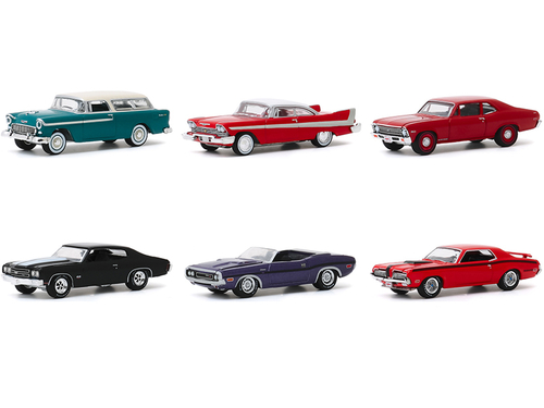 Barrett Jackson \Scottsdale Edition\" Set of 6 Cars Series 5 1/64