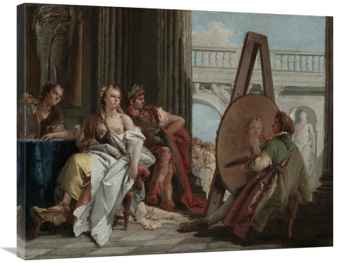 Global Gallery GCS-455053-2835-142 28 x 35 in. Alexander the Great & C