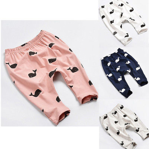 2016 Toddler Kids Girls Boys Whale Print 100