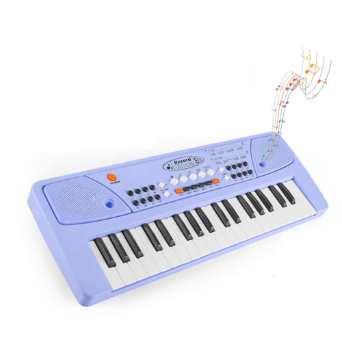  Piano for Kids with Mic Recorder - 37 Keys 8 Rhythms 8 Tones 6 Demos